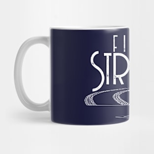 Finish Strong (flat white) Mug